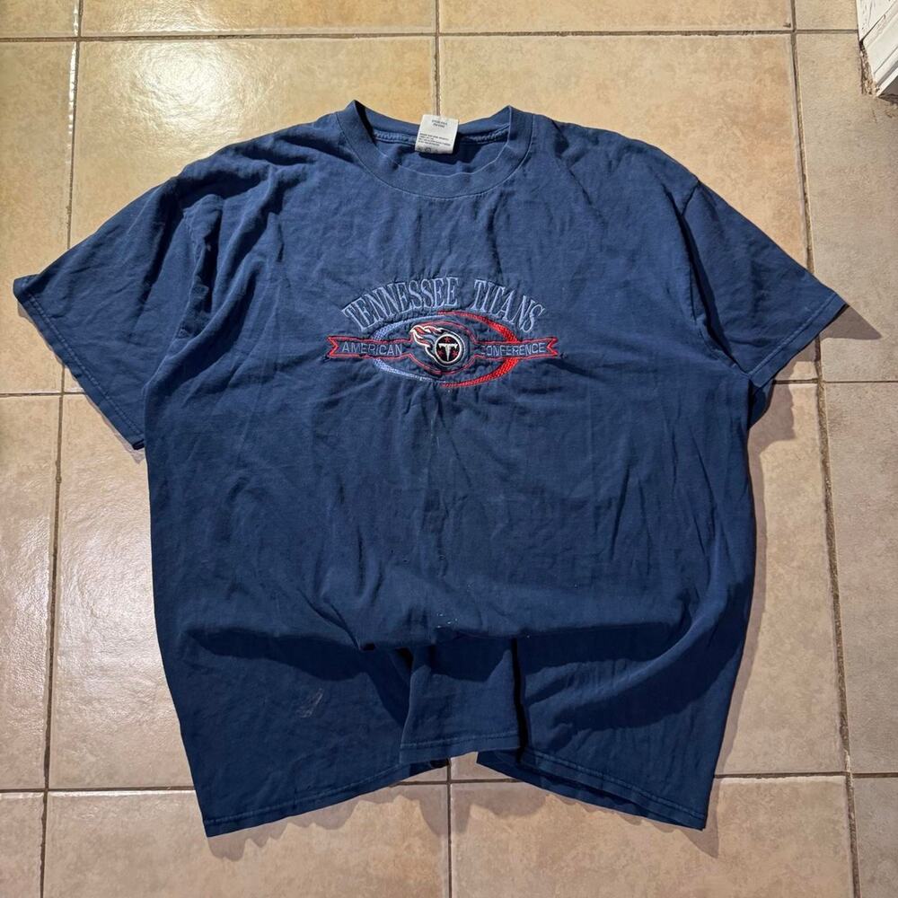 Y2k tennessee titans nfl cotton tee Size 2XL in Mens